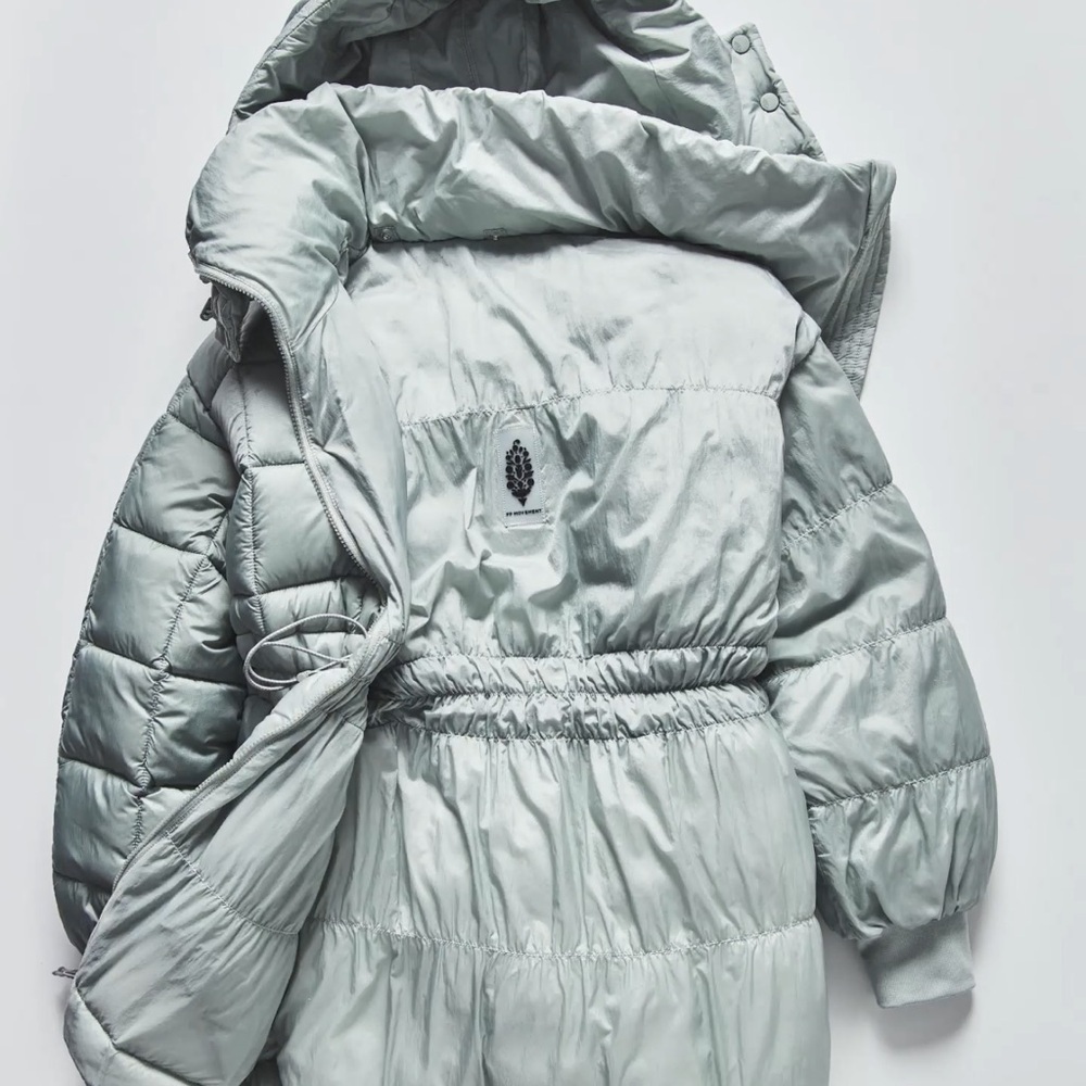 Like A Dream Long Reversible Puffer Jacket - Picture 1 of 8
